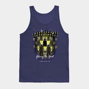 Glory to God Christian Shirts Tank Top